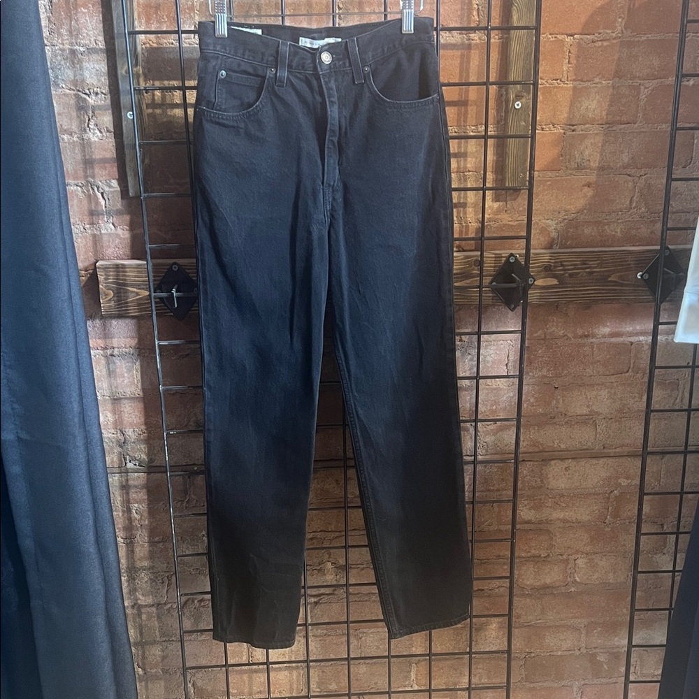 Levi's 70’s High Slim Straight Black Jeans